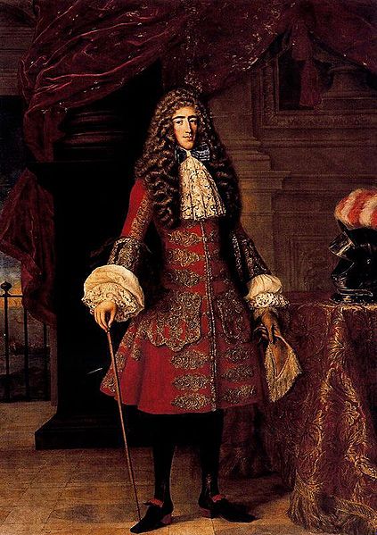 Louis XIV Sun King costume for a performance at Boston Early Music  festival